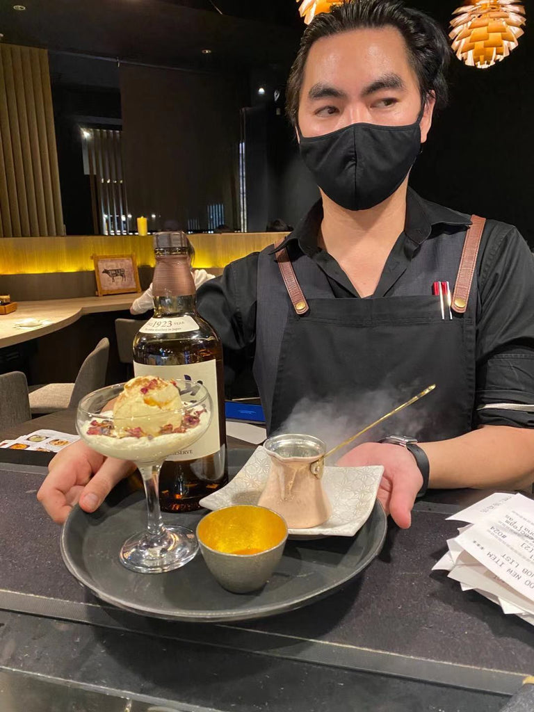 Japanese Whiskey Ice Cream!